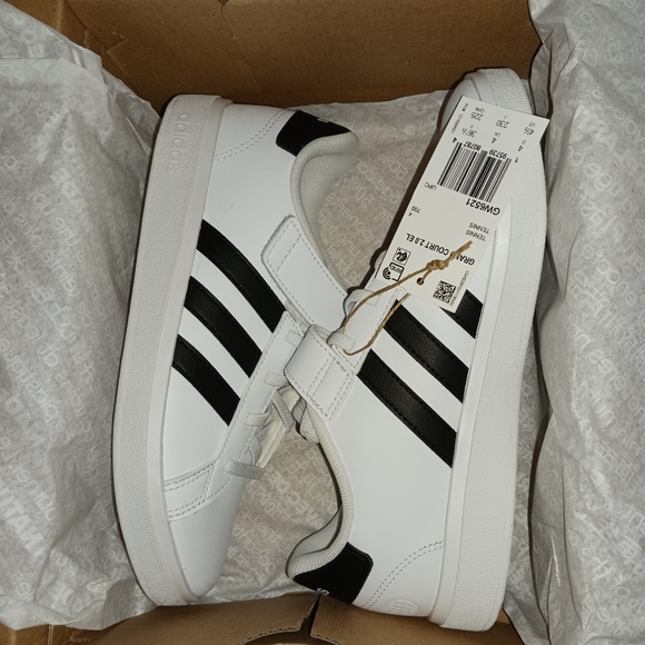 KIDS' & BIG KIDS ADIDAS SHOES GRAND COURT 2.0 ELK, sizes: 11.5, 12 - Picture 2 of 6